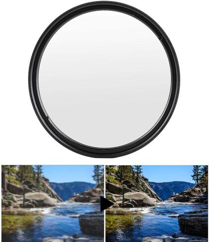 Universal Ultra Slim UV Filter Lens Protection Filters for Canon/Nikon/DSLR Cameras(49mm/1.93in) in Kuwait