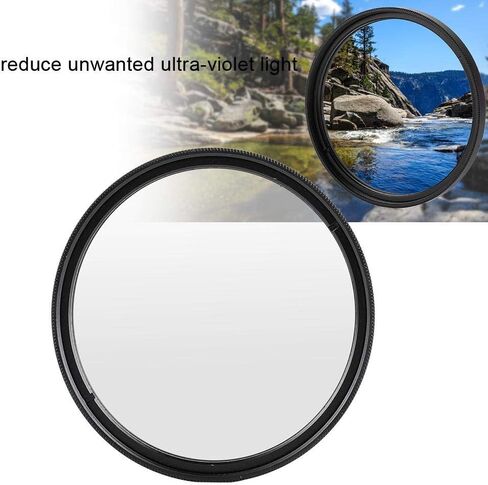 Universal Ultra Slim UV Filter Lens Protection Filters for Canon/Nikon/DSLR Cameras(49mm/1.93in) in Kuwait