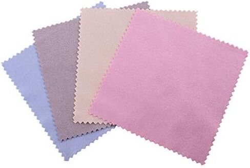 Microfiber Cleaning Cloths 100 Pcs/Pack for Eyeglasses, Camera Lens, Cell Phones, CD, DVD, Computers, Tablets, Laptops, Telescope, LCD Screens and Other Delicate Surfaces Cleaner (5.9 in x 7.1 in) in Kuwait