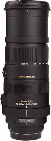 Sigma 73A205 150-500mm F/5-6.3 APO HSM DG Telephoto Zoom Lens for Sony DSLRs in Kuwait
