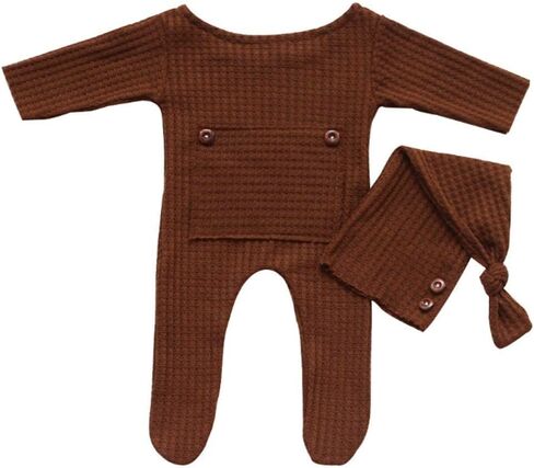 Newborn Photography Props Boys Girls Outfits Long Tail Hat Pants Baby Shoot | Baby Boy Photoshoot Props Boys,Newborn Picture Outfit,Crochet Photoshoot Props Boys Girls 0-3 month,Newborn Outfit Photoshoot in Saudi Arabia
