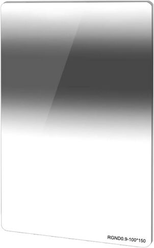 JONGSUN 100x100mm Square ND Filter, S-PRO Neutral Density Gray ND1000 Lens Filter,Ultra Slim HD 18 Layer Nano Multi-Coated, Schott B270 Optical Glass, ND1000 (3.0) 10-Stop in Kuwait