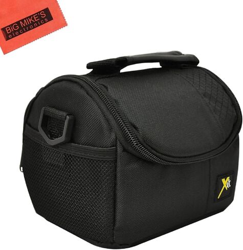 Deluxe Soft Small Camcorder Case For Sony HDR-AS100V, HDR-CX240, HDR-CX330, HDR-CX350V, HDR-CX360, HDR-CX520V, HDR-CX550V, HDR-CX560, HDR-CX580V, HDR-CX700, HDR-CX760V, HDR-PJ275, HDR-PJ340, HDR-PJ540, HDR-PJ810 + More!! in Saudi Arabia