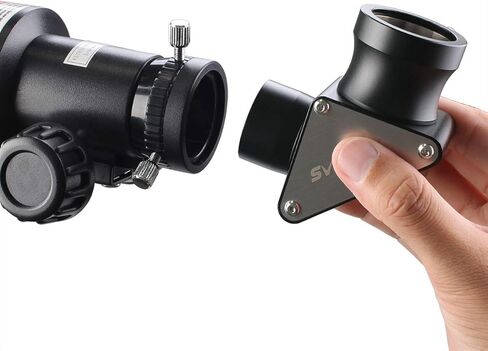 SVBONY 1.25 inches 90 Degree Dielectric Mirror Diagonal Fully Metal for Refracting Telescope Eyepiece Lens for Astronomical Visual Astrophotography in Saudi Arabia