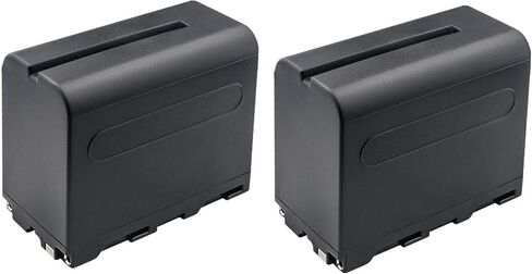 Kastar NP-F960 / NP-F970 Battery 1-Pack Replacement for Feelworld T756 7 INCH IPS Full HD 1920X1200 DSLR Camera Monitor, LAIZESKE W1000S 1000FT HDMI SDI Wireless Video Transmission System in Saudi Arabia