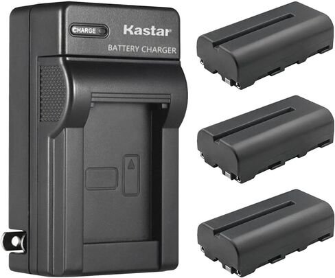 Kastar NP-F550 / NP-F570 AC Wall Battery Charger Replacement for Portkeys PT5 II, BM5WR 5.5" HDMI, HS7T II 7" High-Bright 4K, LH5P 5.5" 4K HDMI, PT5 II 5" 4K HDMI Touchscreen Monitor in Kuwait
