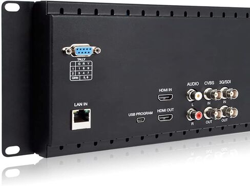 سيتيك شاشة D71 بلس مزدوجة 7 انش 3RU 4K HDMI SDI 1920x1200IPS للبث وما بعد الإنتاج والمراقبة ومجموعات الطيران وشاحنات البث والمزيد. in Kuwait