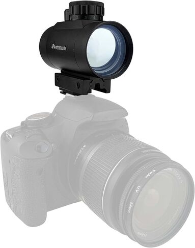 Astromania 1X40RD Reflex Red Green Dot Sight Lighted Scope Mount to fix to a DSLR Camera Flash Type Connection in Saudi Arabia