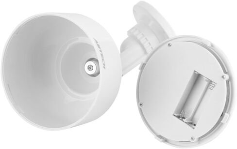 Zetiling Fake Security Dome Camera, Dummy Shape Blinking Security 360° Rotation Camera with Flashing Red LED Light in Saudi Arabia