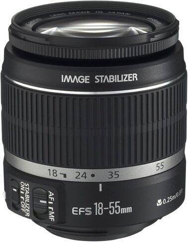 كانون عدسة EF-S 18-55 ملم f/3.5-5.6 IS II SLR صندوق ابيض in Kuwait