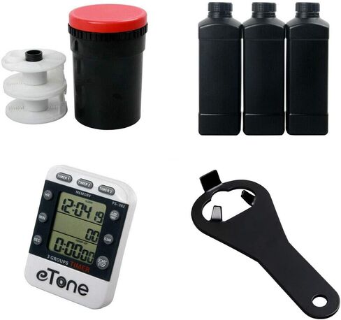 120 135 B&W Film Darkroom Kit Developing Equipment Processing Tool Developing Tank Spiral Reel Timer Chemical Bottle Film Opener in Saudi Arabia