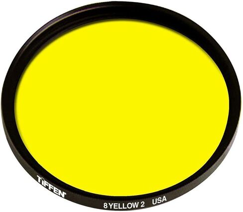Tiffen B60 #8 Glass Bayonet Mount Filter - Yellow in Saudi Arabia