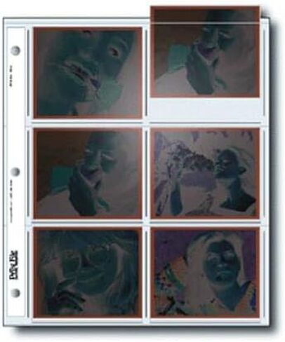 Printfile 6 Elect. Microscrope Polaroid 665 Negatives 100 Pack - Printfile EM6100 in Kuwait