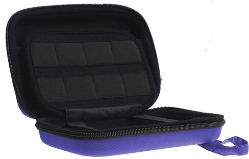 Navitech Blue Hard Rugged Protective Portable Handheld Binocular Case Compatible with The Kowa BD32-8XD Prominar 8x32 in Saudi Arabia