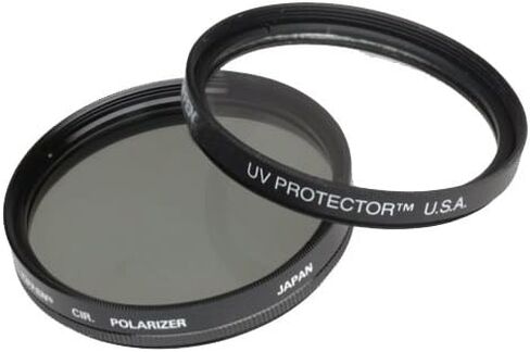 Tiffen 77mm Photo Twin Pack Polarizer And UV Protective Filter in Kuwait