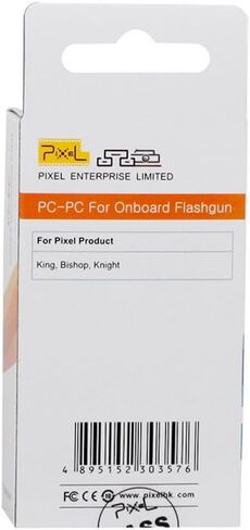 CamerAcc Pixel PC-PC Camera Connecting Cable (PC to PC) for Onboard Flashgun, Compatible with Pixel TR-331/TR-332 in Saudi Arabia