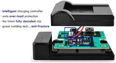 Battery Pack and USB Travel Charger for Samsung SC-L520, SCL520, SC-L530, SCL530, SC-L540, SCL540, SC-L550, SCL550 Digital Video Camcorder in Kuwait