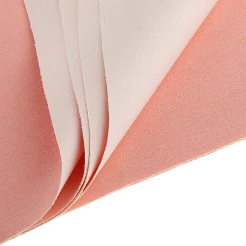 Inzopo 10 Pieces Soft Microfiber Eyeglasses Glasses Cleaning Cloth Phone Screen Camera Lens Glasses Cleaner Wipe Pad - Pink+Beige, as described Pink+Beige in Saudi Arabia