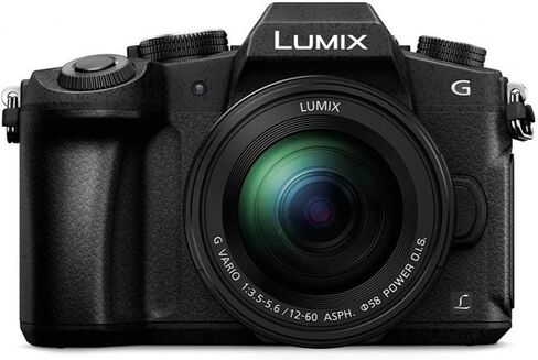 Panasonic LUMIX G85 4K Mirrorless Camera with G Vario 12-60mm and 45-200mm Lens Bundle with Microphone, Battery and Dual Charger, Backpack, 64GB Card, Tripod, 58mm Lens and Protection Filter (9 items) in Saudi Arabia