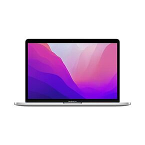 Apple 2022 MacBook Pro Laptop with M2 chip: 13-inch Retina Display, 8GB RAM, 512GB ​​​​​​​SSD ​​​​​​​Storage, Touch Bar, Backlit Keyboard, FaceTime HD Camera. Works with iPhone and iPad; Silver in Kuwait
