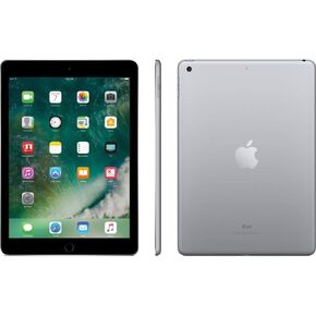 Apple iPad 9.7 with WiFi, 128GB- Space Gray (2017 Model) - (Renewed) in Kuwait