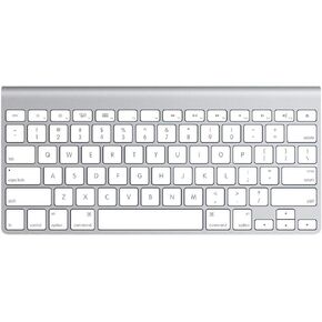 Apple Wireless Keyboard with Bluetooth - Silver (Renewed) in Kuwait