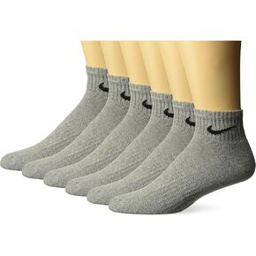NIKE Performance Cushion Quarter Socks with Bag (6 Pairs) in Saudi Arabia