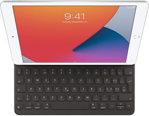 Apple Smart Keyboard: iPad Keyboard and case for iPad Pro 10.5-inch, iPad Air (3rd Generation), and iPad (7th, 8th, and 9th Generation), Comfortable Typing Experience, US English - Black in Kuwait