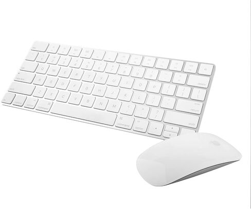 Apple Wireless Magic Keyboard 2 -MLA22LL/A withApple Magic Bluetooth Mouse 2 -MLA02LL/A (Renewed) in Saudi Arabia