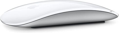 Apple Magic Mouse (لاسلكي، قابل للشحن) - فضي (متجدد) in Saudi Arabia