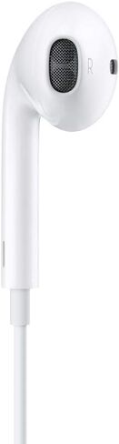 سماعات أذن Apple EarPods مع ميكروفون وسماعات أذن عن بعد باللون الأبيض مع محول مقبس سماعة الرأس Lightning إلى 3.5 ملم (تم تجديده) in Saudi Arabia
