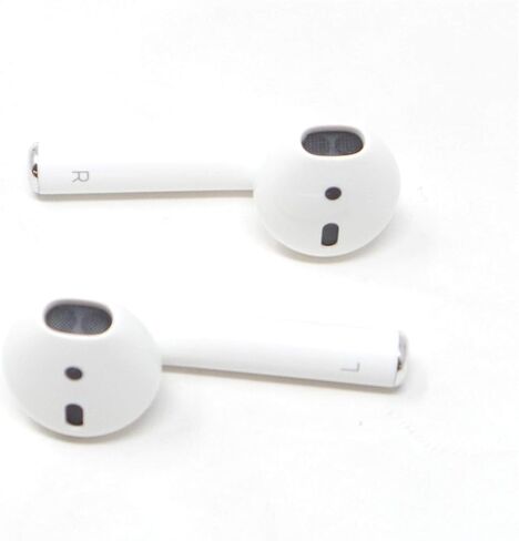 Apple MMEF2AM/A AirPods Wireless Bluetooth Headset for iPhones with iOS 10 or Later White - (Renewed) in Kuwait