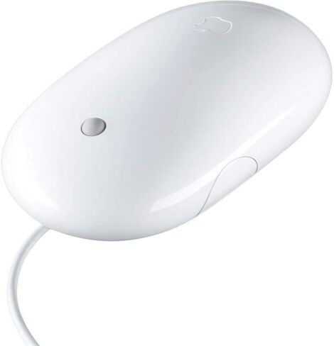 Apple Mighty Mouse Wired (A1152) - USB Wired Optical Mouse for Computers (Renewed) in Saudi Arabia