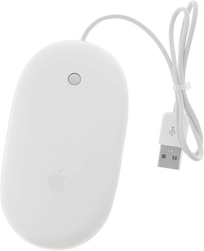 Apple Mighty Mouse Wired (A1152) - USB Wired Optical Mouse for Computers (Renewed) in Saudi Arabia