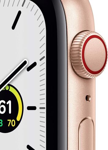 Apple Watch Series SE 44mm Gold Aluminum (GPS+Cellular) - MYEP2LL/A (Renewed) in Saudi Arabia