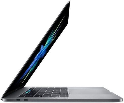 ابل ماك بوك برو 15 بوصة ريتينا كور i7 2.6 جيجا هرتز MLH32LL/A مع شريط لمس، ذاكرة 16 جيجا، محرك أقراص ذو حالة صلبة 512 جيجا، رمادي (متجدد) in Kuwait