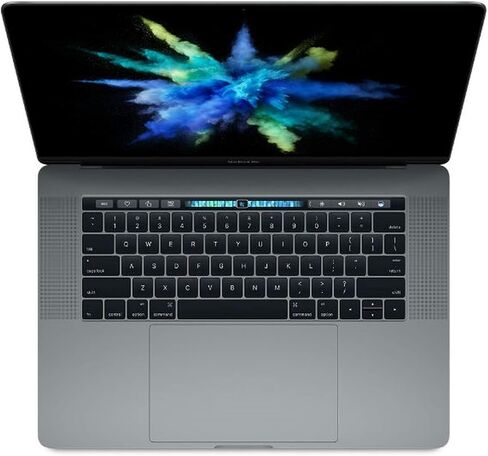 ابل ماك بوك برو 15 بوصة ريتينا كور i7 2.6 جيجا هرتز MLH32LL/A مع شريط لمس، ذاكرة 16 جيجا، محرك أقراص ذو حالة صلبة 512 جيجا، رمادي (متجدد) in Kuwait