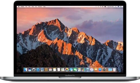 Apple Macbook Pro MPXV2LL/A Laptop (Mac OS, 3.1GHz dual-core Intel Core i5, 13.3 inches LED Screen, Storage: 256 GB, RAM: 8 GB) Space Gray (Renewed) in Saudi Arabia