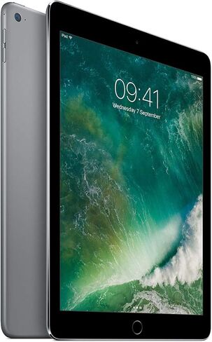 Apple MGL12LL/A iPad Air 2 Gray 9.7-Inch Retina Display, 16GB, Wi-Fi (Renewed) in Saudi Arabia