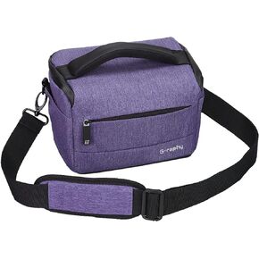 G-raphy Camera Bag Photographers Camera Sling Bag with Removable Padded Dividers Women Men for Dslr SLR Cameras, Lenses and Etc(Black) in Kuwait
