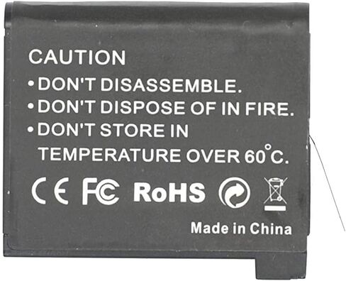 حزمة بطارية Nozza GoPro Hero4 AHDBT-401 (عبوة من قطعتين) مع شاحن ثنائي القناة وسلك USB in Kuwait