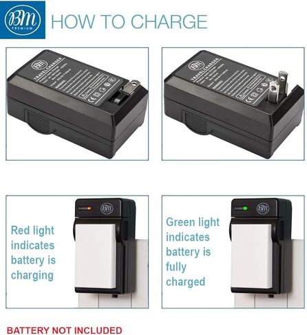 BM Premium EN-EL5 Battery Charger for Nikon Coolpix P80, P90, P100, P500, P510, P520, P530 Digital Camera in Saudi Arabia