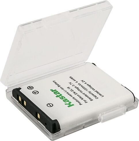 Kastar EN-EL19 AC Wall Battery Charger Replacement for Nikon Coolpix S6700, S6800, S6900, S7000, S32, S33, A100, A300 Camera in Kuwait