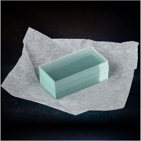 JUIYU Microscope Accessories Kit 24x32mm / 24x40mm / 24x50mm / 24x60mm Rectangle Mcroscope Slides Cover Glass 100pcs/box Coverslips for Specimen Preparation Microscope Slides (Color : 24x32mm) in Kuwait