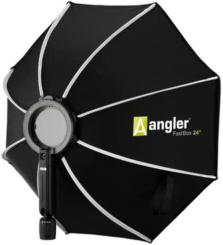 Angler FastBox 24" Octagonal Softbox Kit with Fabric Grid Compatible with Godox V1 in Saudi Arabia