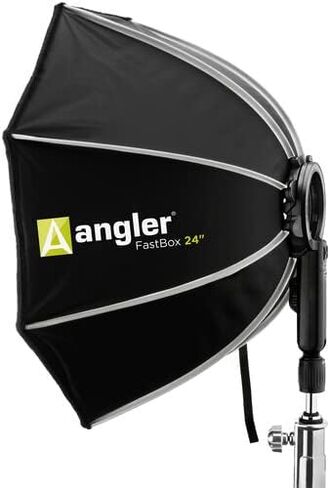 Angler FastBox 24" Octagonal Softbox Kit with Fabric Grid Compatible with Godox V1 in Saudi Arabia