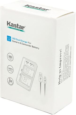 Kastar NP-F550 / NP-F570 LTD2 USB Battery Charger Compatible with FEELWORLD LUT7S SDI 7" 2200NIT Ultra Bright Touchscreen, LUT7 PRO 7 INCH 2200NITS DSLR Camera Field Monitor in Saudi Arabia