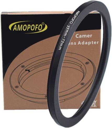 40.5mm to 55mm Step-Up Ring Filter Adapter for 55mm UV, ND, CPL Filter, Metal Step-Up Ring in Saudi Arabia