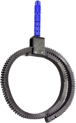 V BESTLIFE Focus Ring Belt, Black Alloy Gear Ring Belt with Built in Stainless Steel Screw for DSLR Camera for Zooming Lens with Size from 52mm to 86mm in Saudi Arabia