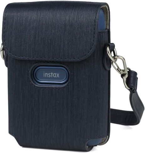 طابعة الهاتف الذكي Fujifilm Instax Mini Link 2 - (أبيض صلصال) + 2 حزمة فورية من Fujifilm Instax Mini Twin Pack + حافظة واقية لطابعة Mini Link، أزرق فضائي in Saudi Arabia